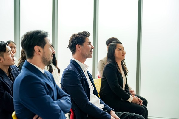 participant à un séminaire