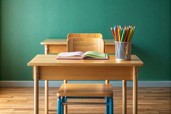 banc pour étudiant
