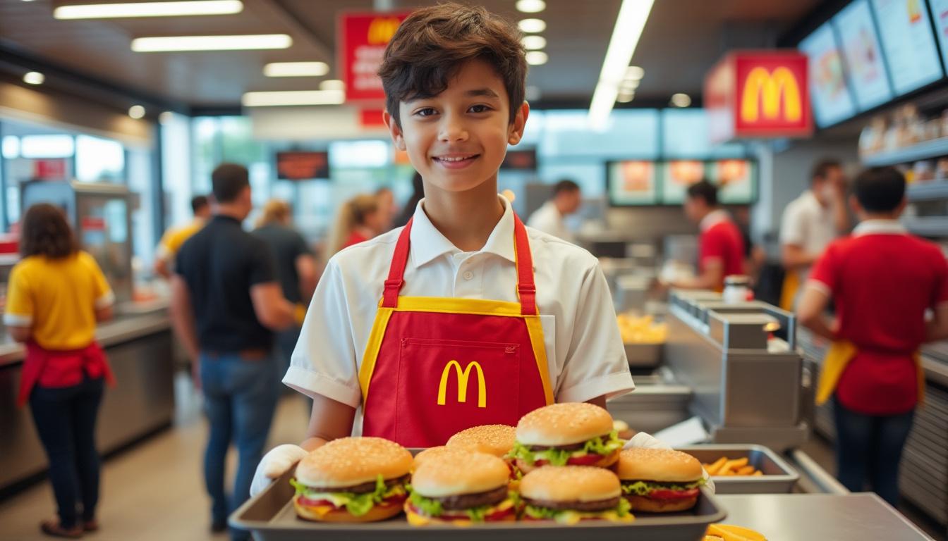 découvrez combien gagne un étudiant travaillant chez mcdonald's en france : salaire horaire, avantages et conditions pour les jeunes employés.