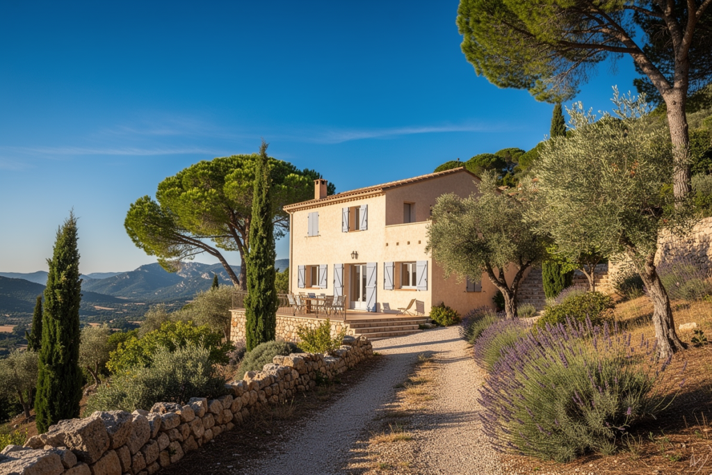 maison dans le Var a la Roquebrussanne