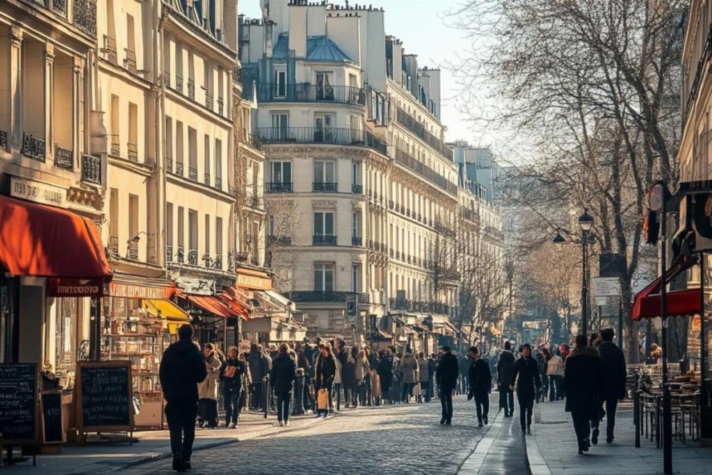 rue dans le 9 eme arrondissement de Paris