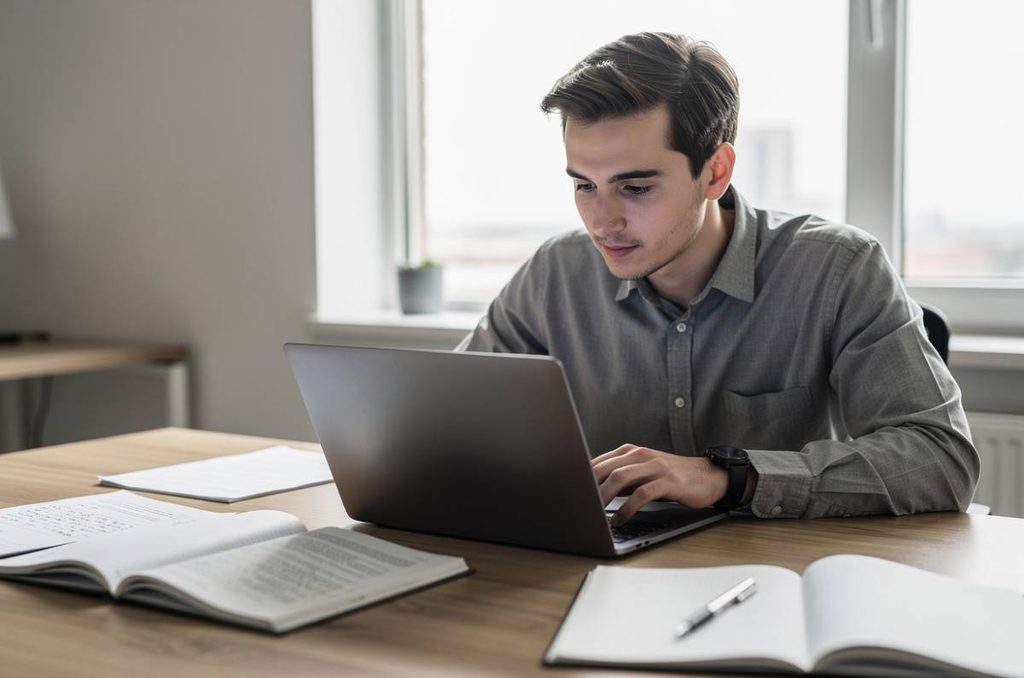 étudiant suivant formation IA
